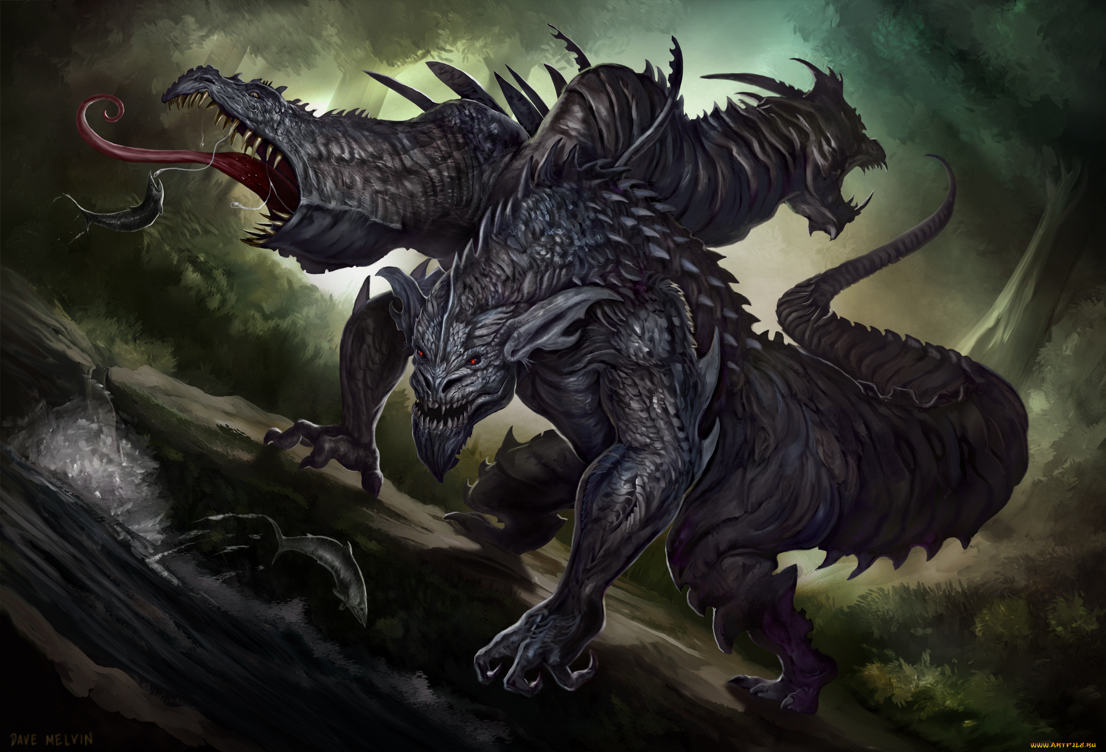 Гебридский чёрный дракон